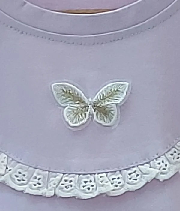 لباس دخترانه / تیشرت دخترانه گیپور و پروانه