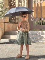 پیراهن مخمل کبریتی نووا - تصویر 5