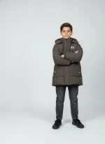 کاپشن قهوه ای وارداتی - تصویر 2