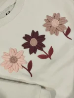 بلوز دخترانه/دورسC&Aسه گل شیری