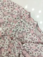 بلوز شلوار گلدار/ ست دخترانه ترک