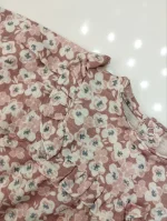 بلوز شلوار گلدار/ ست دخترانه ترک