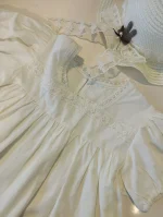 سارافون یقه گیپور شیری